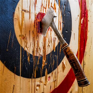 Knife & Axe Throwing for Four