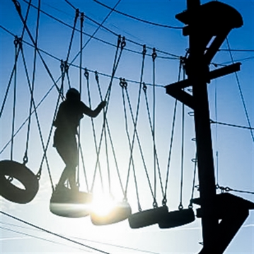 High Ropes Course for Three