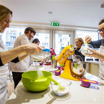 Mini Chocolate Class with Champagne Afternoon tea for two at Cake Boy