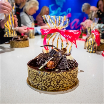 Mini Chocolate Class with Champagne Afternoon tea for two at Cake Boy