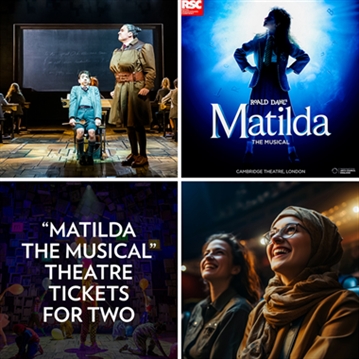 Matilda The Musical Theatre Tickets for Two