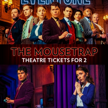 The Mousetrap Theatre Tickets for Two