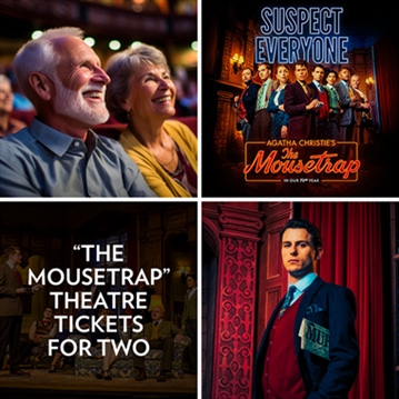 The Mousetrap Theatre Tickets for Two