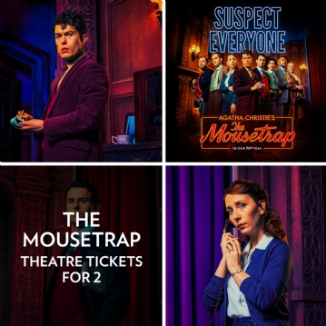 The Mousetrap Theatre Tickets for Two