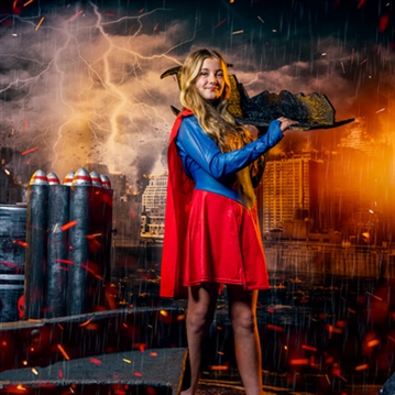 Superhero Photoshoot