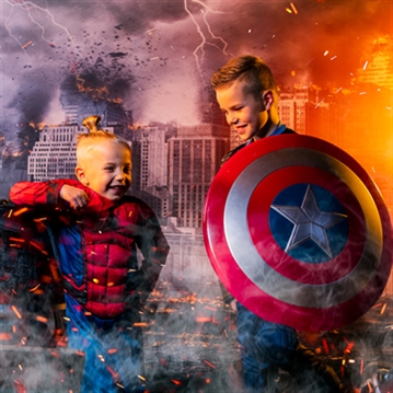 Superhero Photoshoot