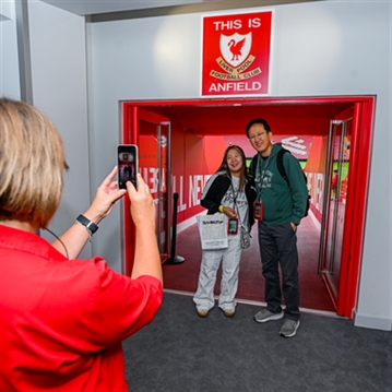 Family Tour of Liverpool FC Anfield Stadium for Two Adults & Two Children