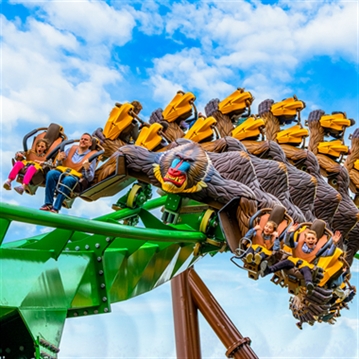 One Day Entrance to Chessington World of Adventures Resort for Two