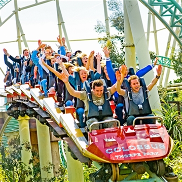 One Day Entrance to Thorpe Park for Two