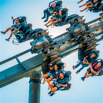 One Day Entrance to Thorpe Park for Two