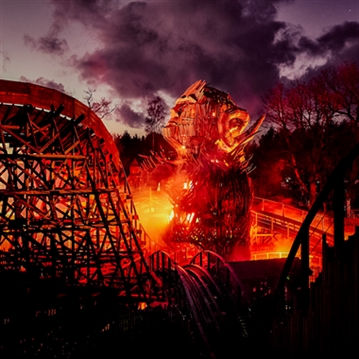 One Day Entrance to Alton Towers Resort for Two