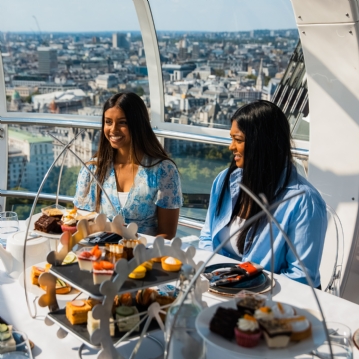 London Eye Afternoon Tea & River Cruise for Two