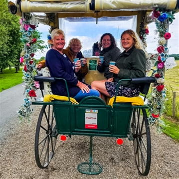Horse Drawn Carriage Ride with Cream Tea for Four