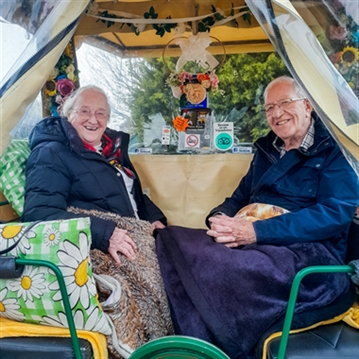 Horse Drawn Carriage Ride with Cream Tea for Four