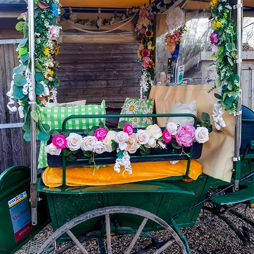 Horse Drawn Carriage Ride with Cream Tea for Four