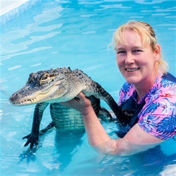 Swimming with Crocodiles for a Family of Four