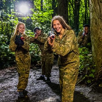 Forest Laser Tag for Four