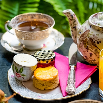 Afternoon Tea with a Gin Cocktail or Glass of Prosecco for Two