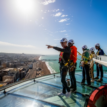Brighton i360 Skywalk and Breakfast at the Maldron Brighton for Two