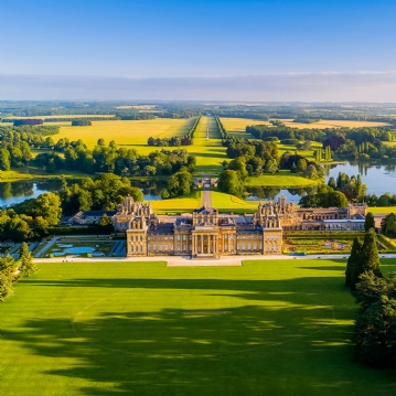 Entrance to Blenheim Palace and Sparkling Tea at Weston Manor for Two