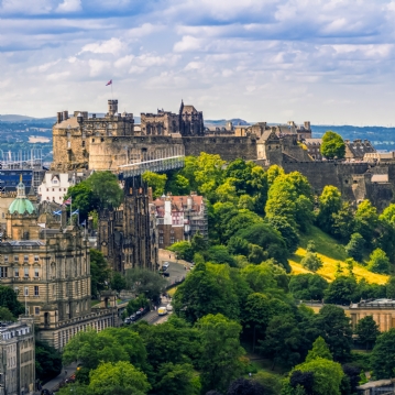 Visit Edinburgh Castle with a 3 Course Meal & Drink for Two at Rabble