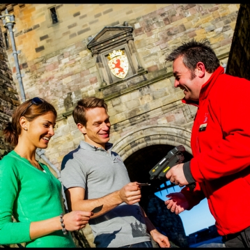 Visit Edinburgh Castle with a 3 Course Meal & Drink for Two at Rabble