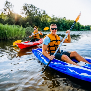Canoe, Kayak or Paddleboard Hire for Two