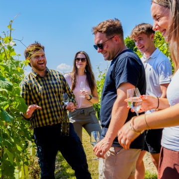 Tour & Pizza for Two at Wildshark Vineyard