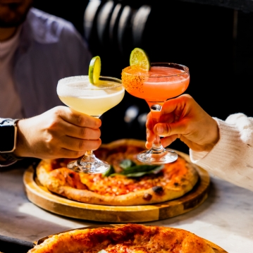Pizzas and Cocktails at Revolution Bars