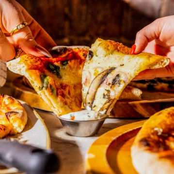 Pizzas and Cocktails at Revolution Bars