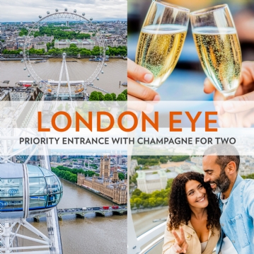 London Eye Priority Entrance with Champagne for Two