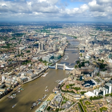 Helicopter Ride Over London