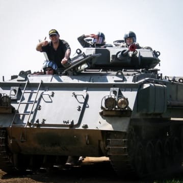 Tank Driving Thrill