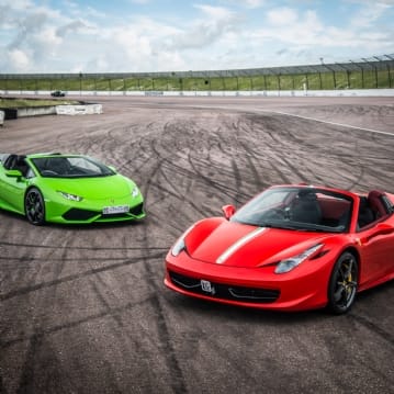 Double Lambo or Double Ferrari 