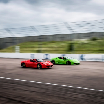 Double Lambo or Double Ferrari 