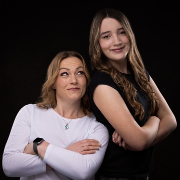 Mother and Daughter Photoshoot