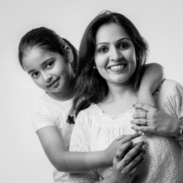 Mother and Daughter Photoshoot