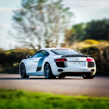 Iron Man Audi R8 Blast