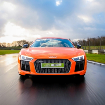 Iron Man Audi R8 Blast