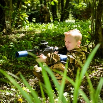 Outdoor Laser Tag With Lunch