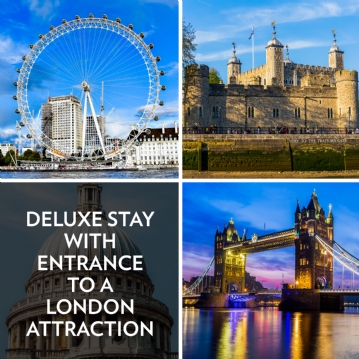 Deluxe Stay with Entrance to a London Attraction