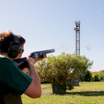 Clay Pigeon Shooting for Two with 100 Clays