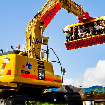 Family Ticket to Diggerland for Four