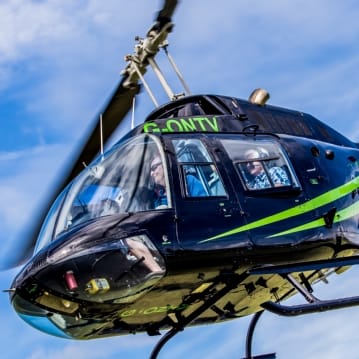 55 Mile Helicopter Flight for Two