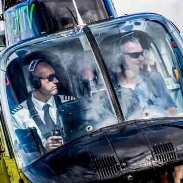 55 Mile Helicopter Flight for Two