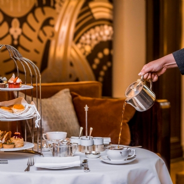 Champagne Afternoon Tea for Two at Sheraton Grand London Park Lane Hotel