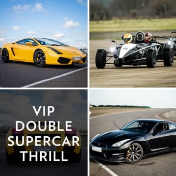 VIP Double Supercar Thrill