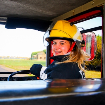 Fire Engine Driving at Prestwold