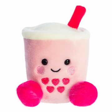 Palm Pals Tangy Heart Boba Soft Toy
