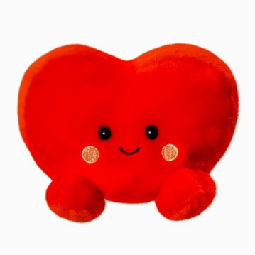 Palm Pals Amore Heart Soft Toy